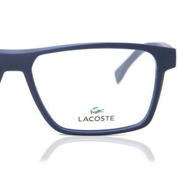 NEW and AUTHENTIC Lacoste eyeglasses Blue/Black L2843 424 reading frames 56-15 - Picture 4 of 5